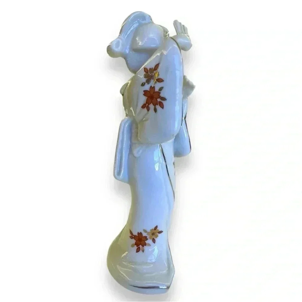 VTG 1970s Porcelain Japanese Woman Figurine - Picture 4 of 5
